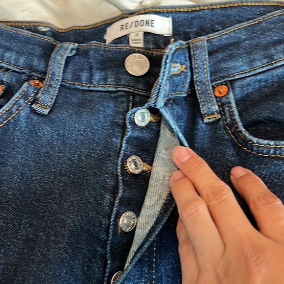 NWT Redone 90s High Rise Ankle Crop - Picture 8 of 10